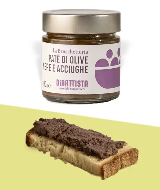 Bruschetta-Paste Olive Nere